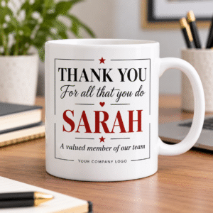 Personalised Staff Appreciation Mug
