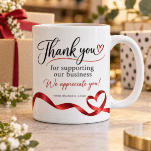 Customer Appreciation Mug – Thank You for Your Support