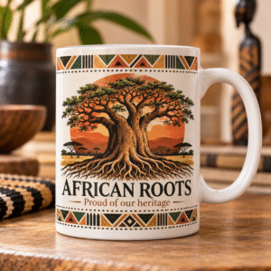 African Roots Mug – Proud of Our Heritage